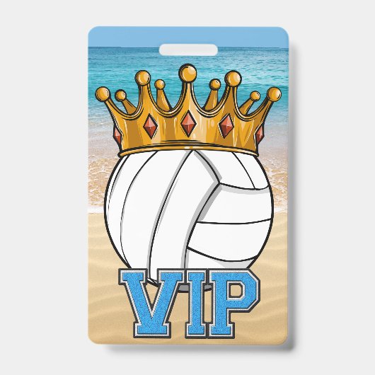 Badge van meest waardevolle speler van Beachvolley (Voorzijde)