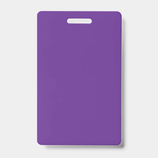 Badge | Verticale Plastic ID | Toegang tot eveneme (Voorzijde)