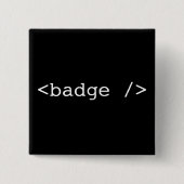 <badge /> vierkante button 5,1 cm (Voorkant)