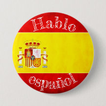 Badge vlag hablo español