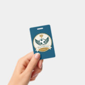 Badge - Voetbal Football - Gepersonaliseerd - Naam (Handheld)