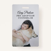 Badge voor adoptiebegeleider (Voorkant)