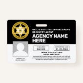 BADGE VOOR BORGTOCHT EN VOORTVLUCHTIGE HERSTELAGEN (Achterkant)