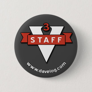 badge voor davelog-personeel ronde button 5,7 cm