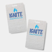 Badge voor Ignite-leider (Voor- en achterkant)