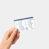 BADGE VOOR LIJNSCHAAL (Handheld)