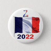 badge zemmour President Ronde Button 5,7 Cm (Voorkant)