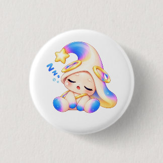 Badge Zessi Endormi (ZZZ) - Collectie Humeur Ronde Button 3,2 Cm