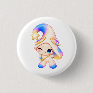 Badge Zessi Ondeugend & Knipoog - Hum Collectie Ronde Button 3,2 Cm