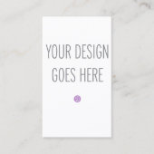 Badgehouder Insteekkaart 2x3.5" DIY PRINTEN Visitekaartje (Voorkant)