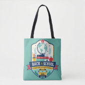 Badgeontwerp terug naar school tote bag (Voorkant)