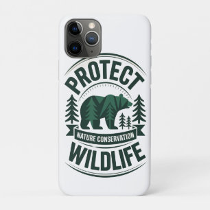 Badgeontwerp voor de bescherming van natuur en wil Case-Mate iPhone case