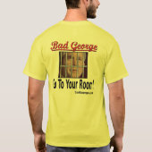 BadGeorge Yellow T T-shirt (Achterkant)