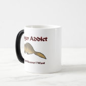 Badger Addict Magische Mok (Voorkant links)