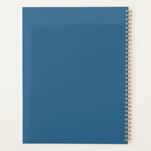 Badger and Sparrow Natuur Wildlife Rustic Planner (Achterkant)