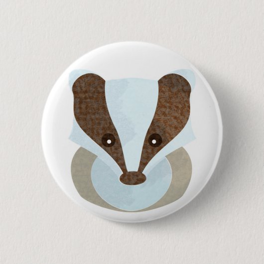 Badger Badge Ronde Button 5,7 Cm (Voorkant)