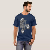 Badger Bicycle T-shirt (Voorkant volledig)