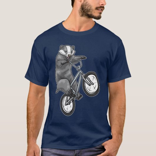 Badger Bicycle T-shirt (Voorkant)