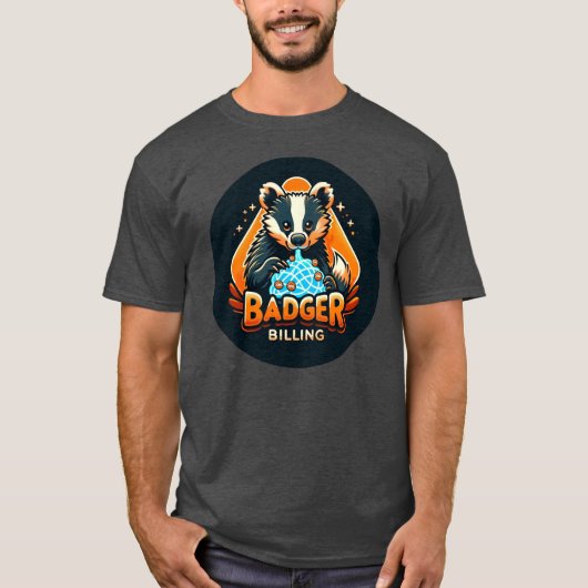 Badger Billing T-shirt (Voorkant)
