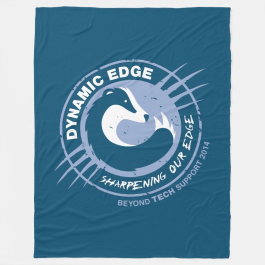 Badger Blanket Fleece Deken (Voorkant)