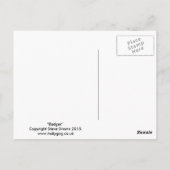 Badger Briefkaart (Achterkant)