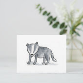 Badger Briefkaart (Staand voorkant)