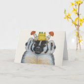 Badger card kaart (Gele Bloem)