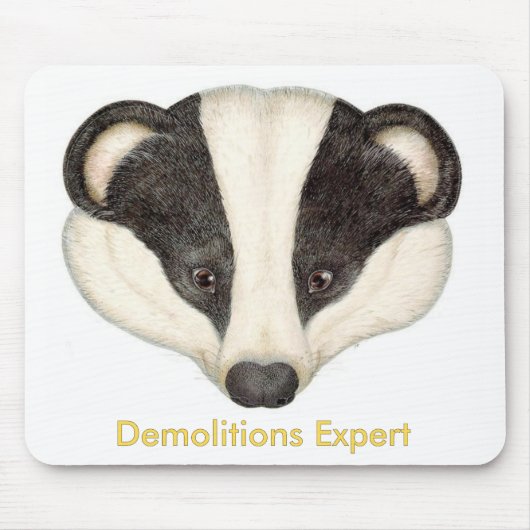 Badger Demolitions Expert Muismat (Voorkant)