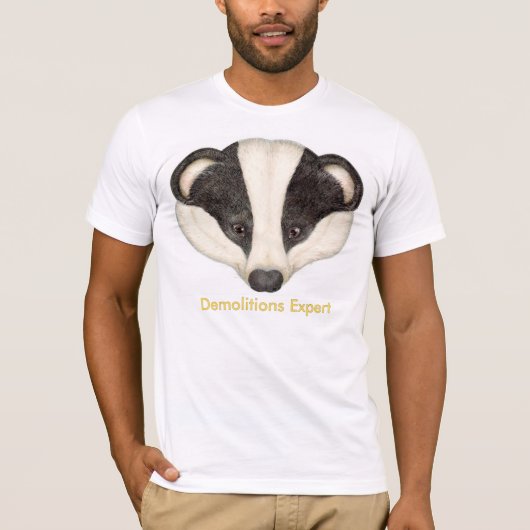 Badger Demolitions Expert T-shirt (Voorkant)