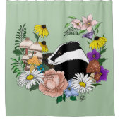 Badger Douchegordijn (Voorkant)