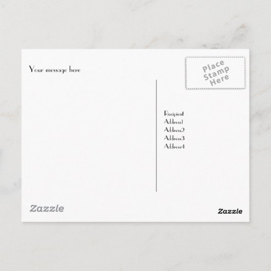 Badger familie in bosrijke omgeving Dank U Briefkaart (Achterkant)