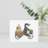 Badger Feestdagenkaart (Staand voorkant)