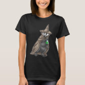 Badger Halloween Witch T-shirt (Voorkant)
