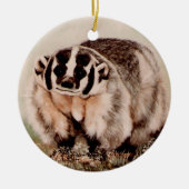 Badger Keramisch Ornament (Voorkant)