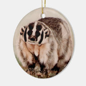 Badger Keramisch Ornament (Links)