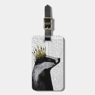 Badger King Bagagelabel