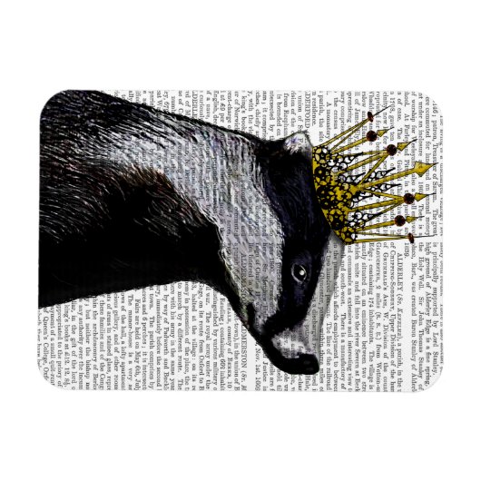 Badger King Magneet (Horizontaal)