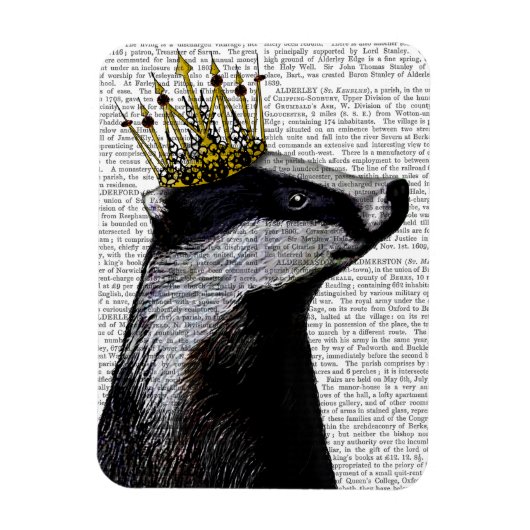 Badger King Magneet (Verticaal)