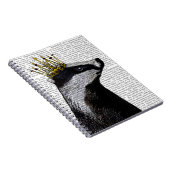 Badger King Notitieboek (Rechterzijde)