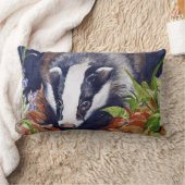 Badger kussens originele kunstkunst (Deken)