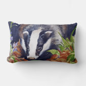 Badger kussens originele kunstkunst (Voorkant)