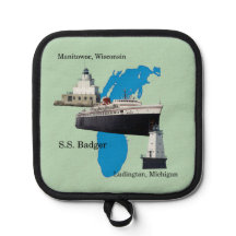 Badger Lake Michigan veranderlijke achtergrondkleu