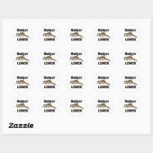 Badger Lover Ronde Sticker (Vel)