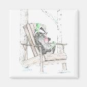 badger magneet (Voorkant)