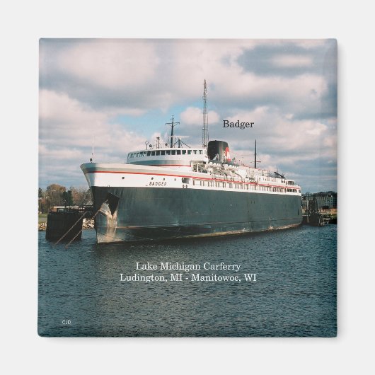 Badger magnet (Voorkant)