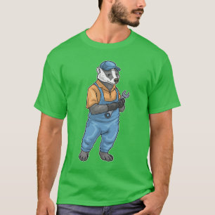 Badger Mechanic Wrench T-shirt