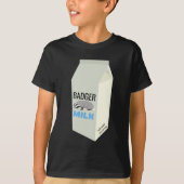 Badger Milk T-shirt (Voorkant)