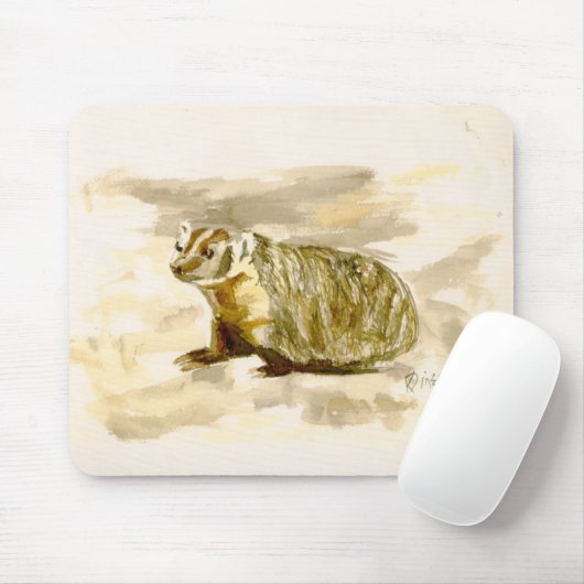 Badger Mousepad Muismat (Met muis)