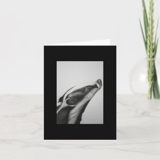 Badger Note-kaart Kaart