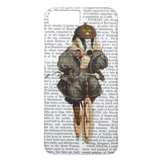 Badger op  fiets Case-Mate iPhone case (Achterkant)